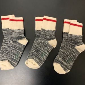 ROOTS KIDS 3 pairs of socks